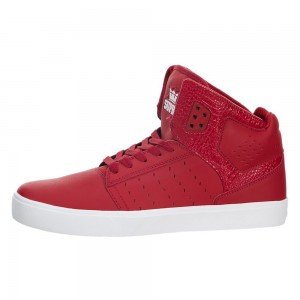 Supra Atom Skate Čevlji Ženski Rdeče | VRAFU7530