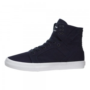 Supra SkyTop D Visoki Vrhovi Moški Temno Modre | DVKWC1290