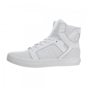 Supra SkyTop HF Visoki Vrhovi Moški Bele | ZNPHO6751