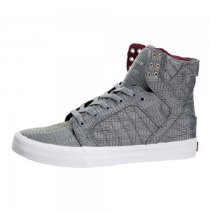 Supra SkyTop HF Visoki Vrhovi Moški Sive | DRJYW7968