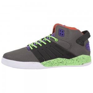 Supra SkyTop III Skate Čevlji Moški Sive Črne | KMRDE5062