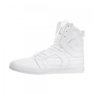 Supra SkyTop II Visoki Vrhovi Moški Bele | DPXVS7125