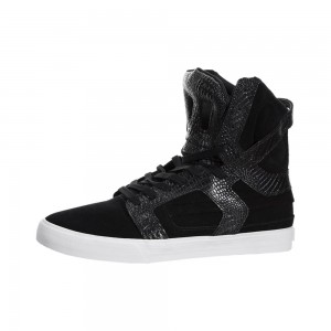 Supra SkyTop II Visoki Vrhovi Moški Črne | FYDIS8354