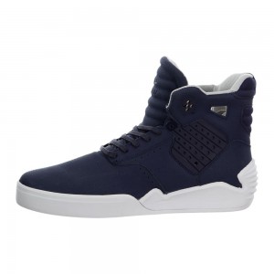 Supra SkyTop IV Visoki Vrhovi Moški Temno Modre | LKZUR3648