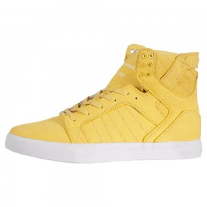 Supra SkyTop Visoki Vrhovi Moški Rumene | YKAQD2345