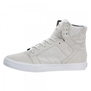 Supra SkyTop Visoki Vrhovi Moški Sive | CQITZ8791