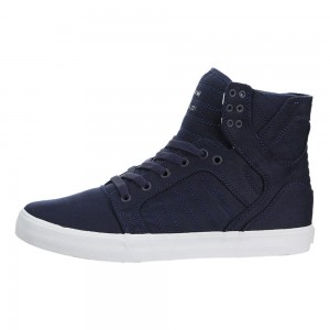 Supra SkyTop Visoki Vrhovi Moški Temno Modre | PWUTD4123