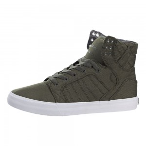 Supra SkyTop Visoki Vrhovi Moški Zelene | IVBDA7582