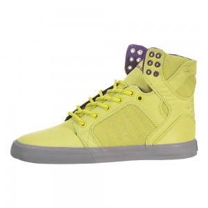 Supra SkyTop Visoki Vrhovi Ženski Rumene | MYUSE5183