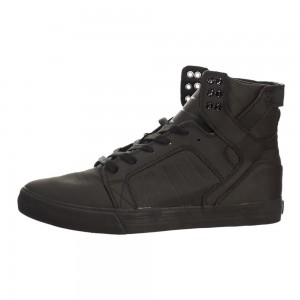 Supra SkyTop Visoki Vrhovi Ženski Črne | LBEIN0517