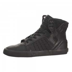 Supra SkyTop Visoki Vrhovi Ženski Črne | YQESW5967