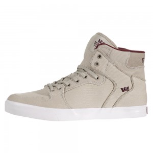 Supra Vaider Visoki Vrhovi Moški Kaki | MOHDW8045