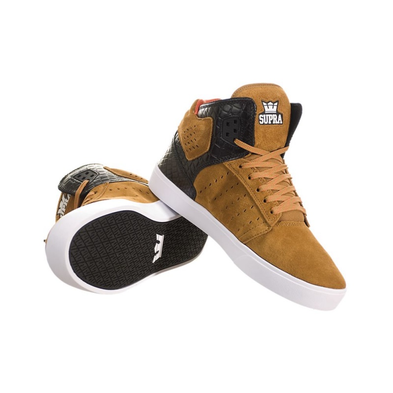 Supra Atom Skate Čevlji Moški Rjave | IPRWT1582