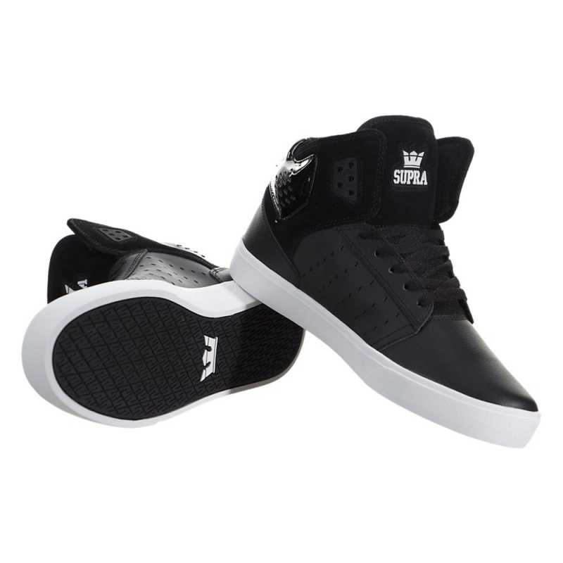 Supra Atom Skate Čevlji Moški Črne | IEGLC4612