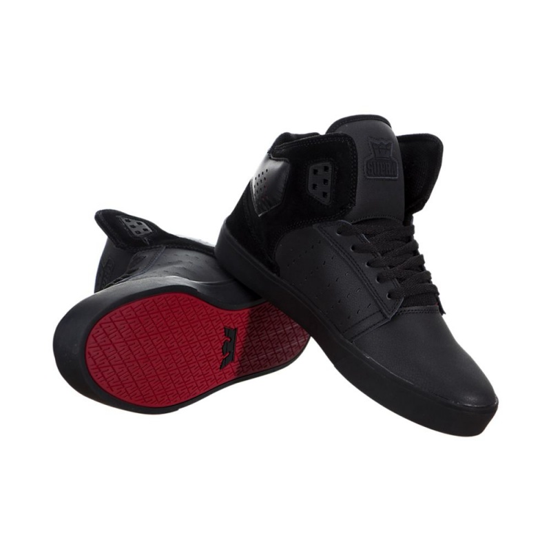 Supra Atom Skate Čevlji Ženski Črne | NDMIL0635