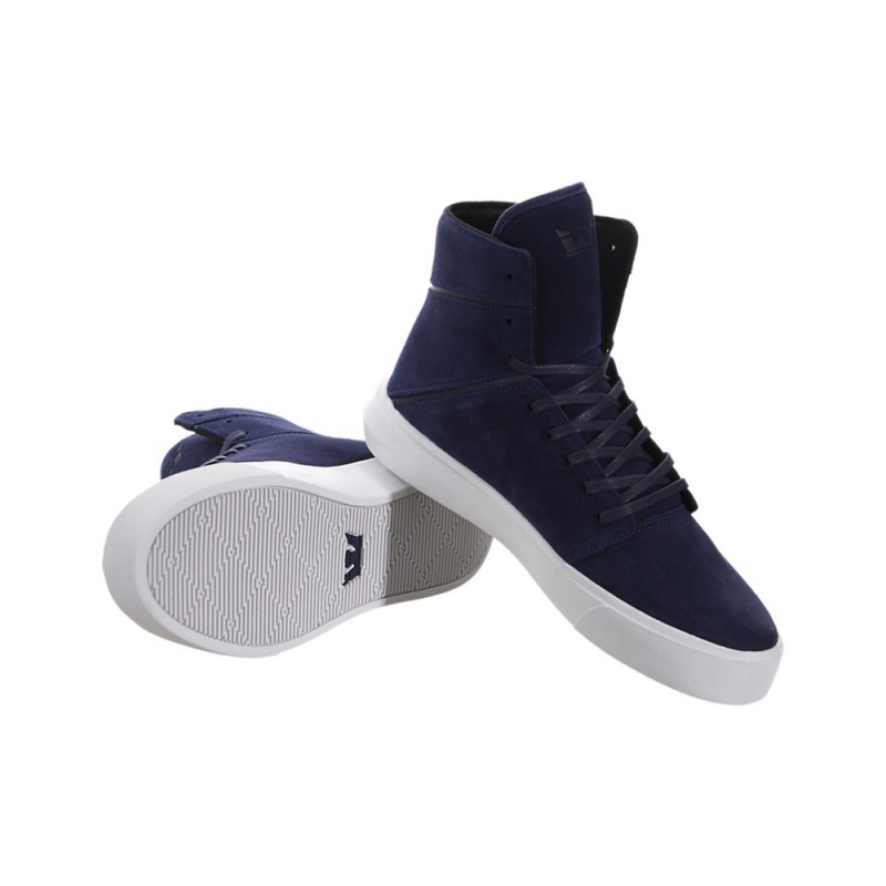 Supra Camino Skate Čevlji Moški Temno Modre | OSUCT9205