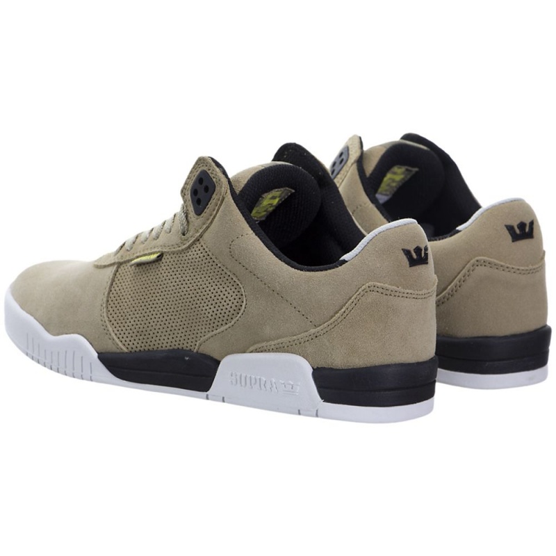 Supra Ellington Nizki Ženski Kaki | AVQCE5920