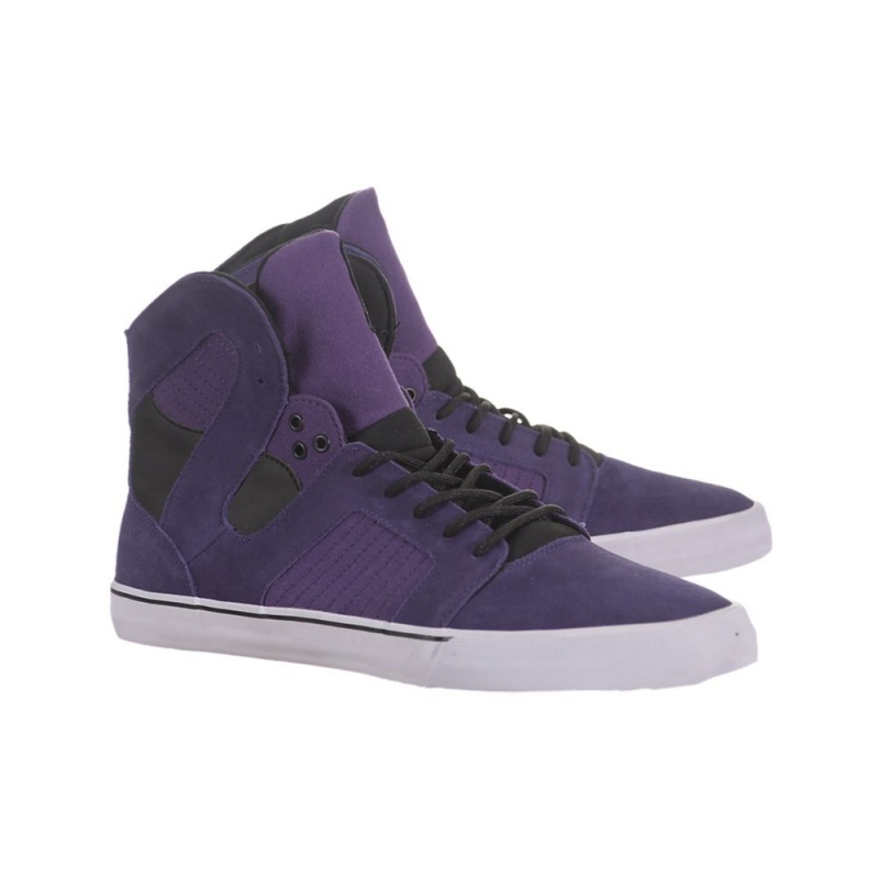 Supra Pilot Skate Čevlji Moški Vijolične | MJDAQ8356