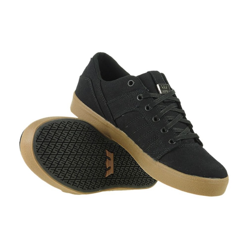 Supra SkyLow 1.5 Nizki Moški Črne | NVDGO0273