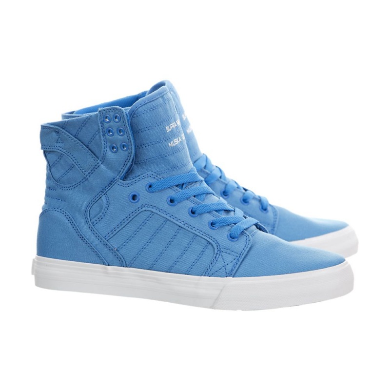 Supra SkyTop D Visoki Vrhovi Ženski Modre | XPRIJ7180