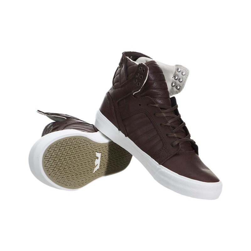 Supra SkyTop HF Visoki Vrhovi Moški Rjave | PIFMS0594