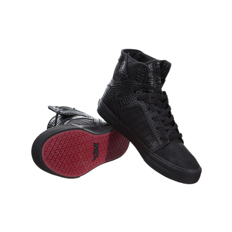 Supra SkyTop HF Visoki Vrhovi Moški Črne | NBJHR2857