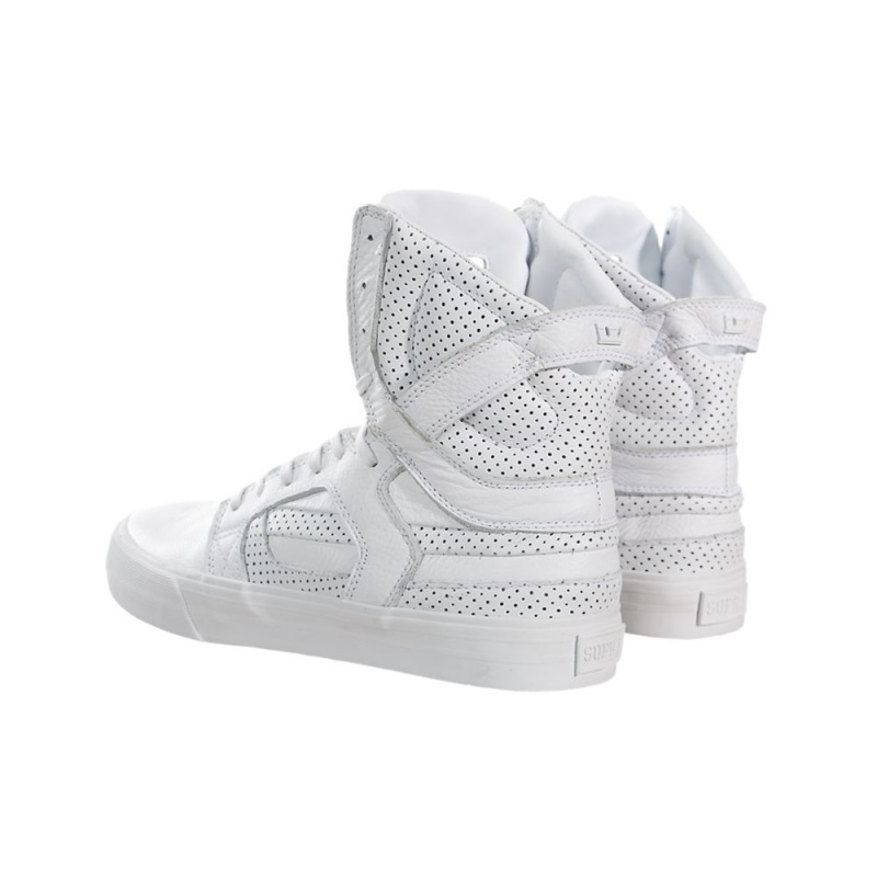 Supra SkyTop II HF Visoki Vrhovi Moški Bele | PQRKC8596