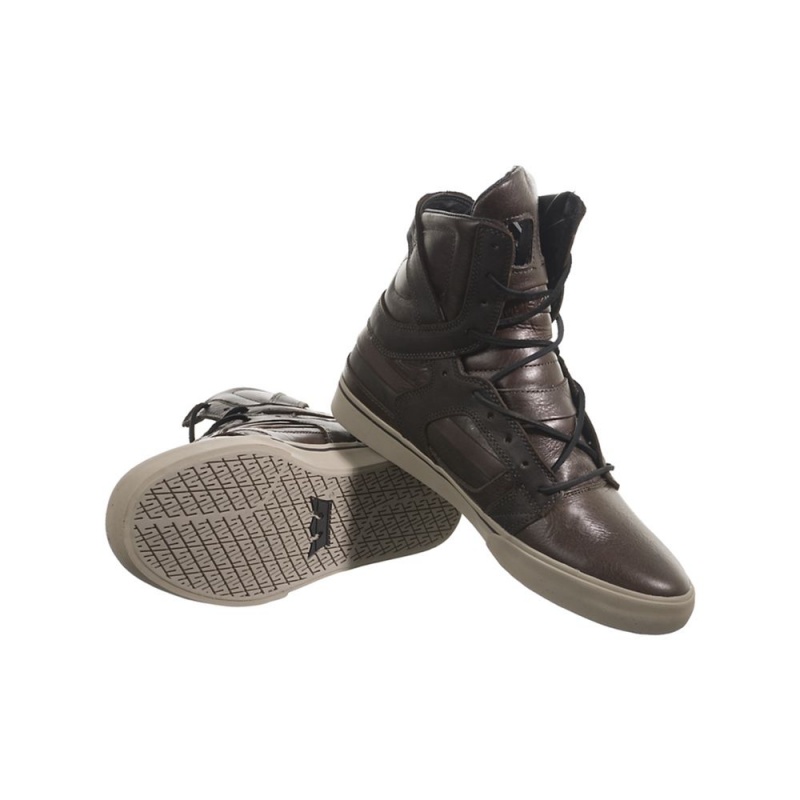 Supra SkyTop II Visoki Vrhovi Moški Rjave | JHALY2437