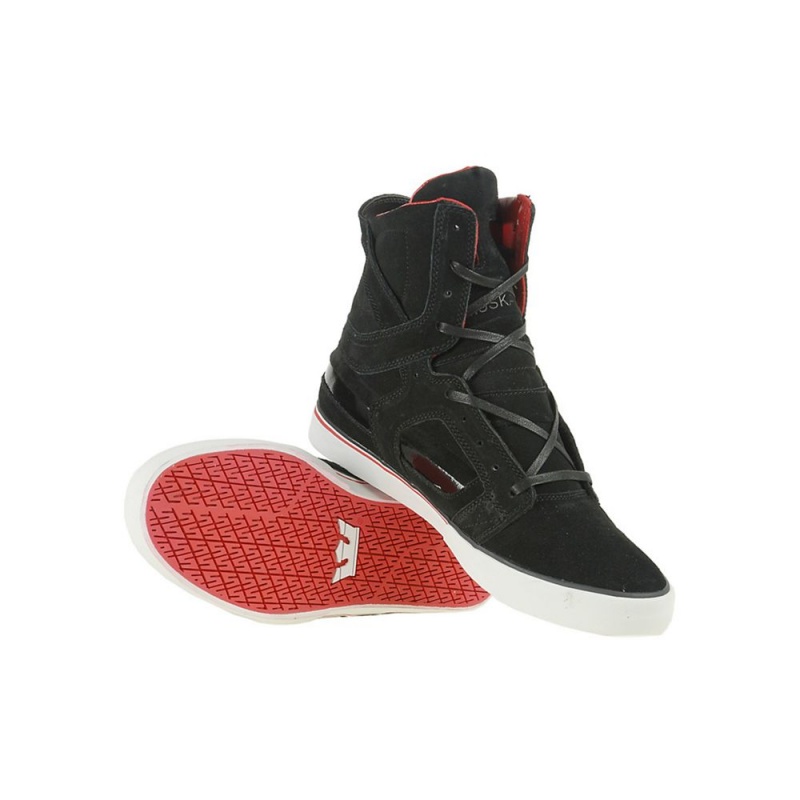 Supra SkyTop II Visoki Vrhovi Moški Črne | UXKRO7108