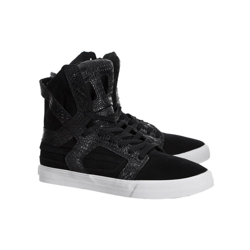 Supra SkyTop II Visoki Vrhovi Moški Črne | FYDIS8354