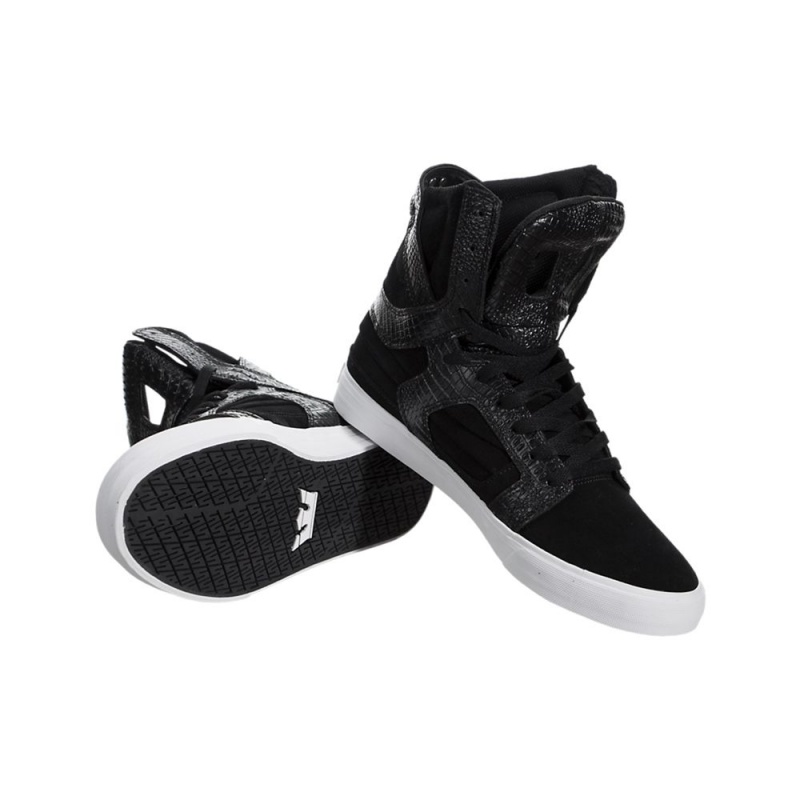 Supra SkyTop II Visoki Vrhovi Moški Črne | FYDIS8354