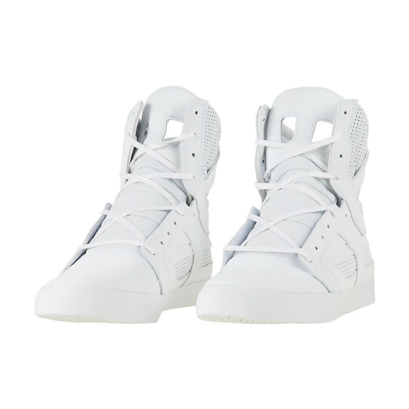 Supra SkyTop II Visoki Vrhovi Ženski Bele | PWOHK1076