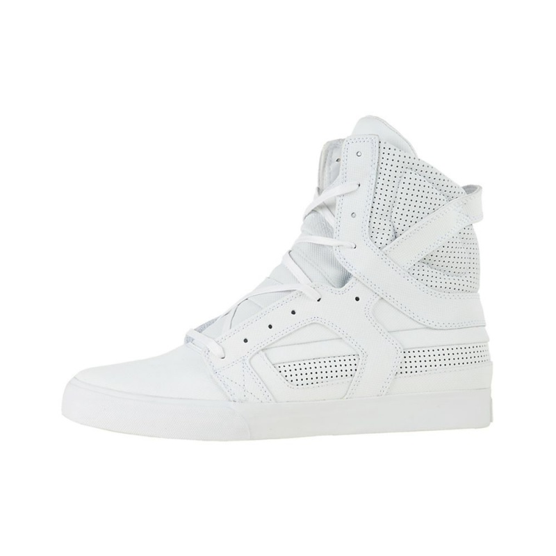 Supra SkyTop II Visoki Vrhovi Ženski Bele | PWOHK1076