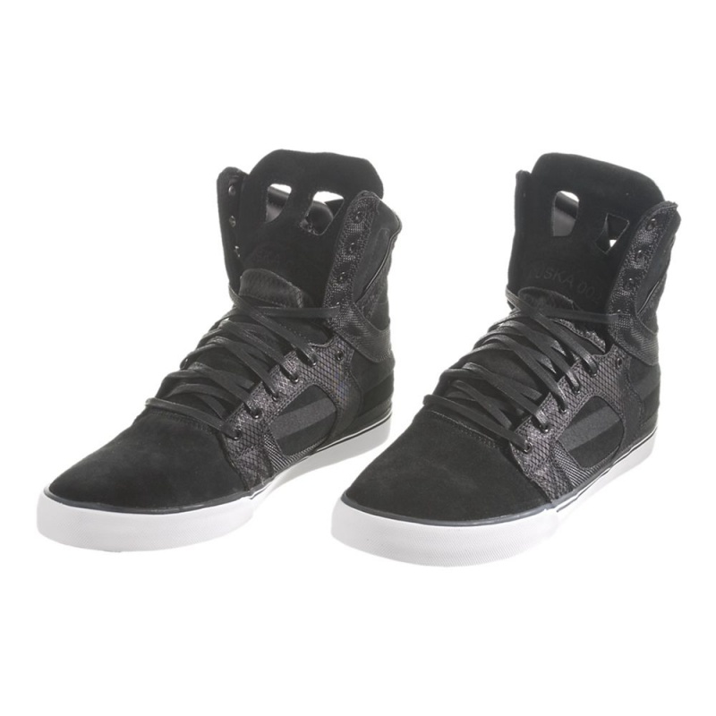 Supra SkyTop II Visoki Vrhovi Ženski Črne | LAJGX2386