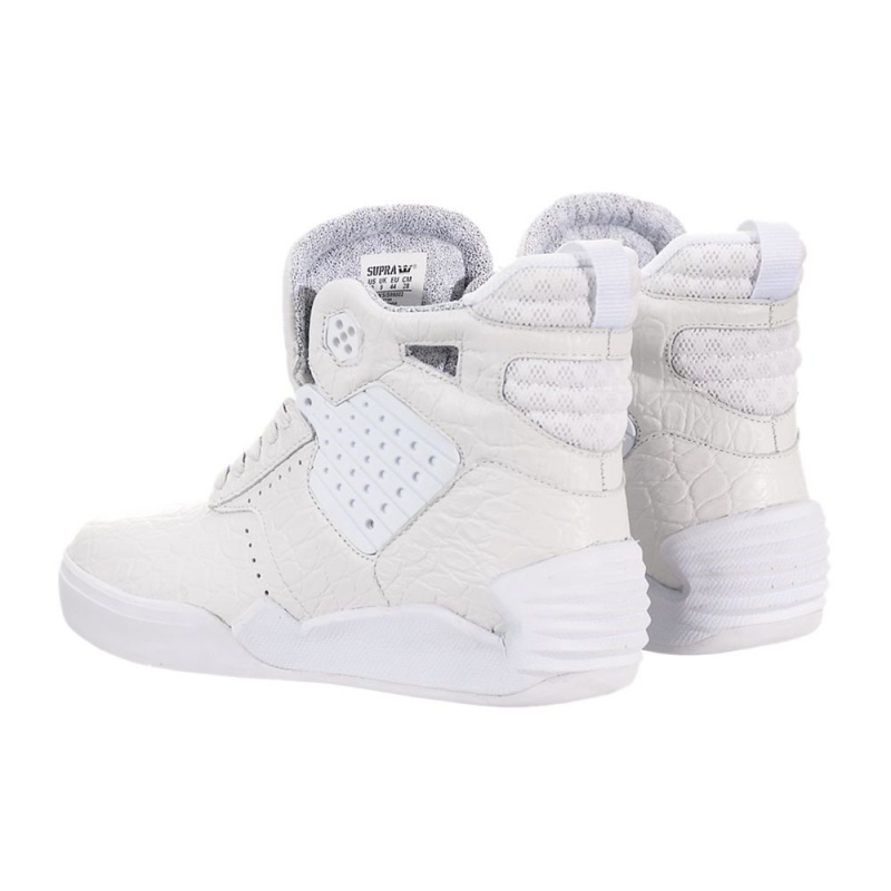 Supra SkyTop IV Visoki Vrhovi Moški Bele | FRACJ8720