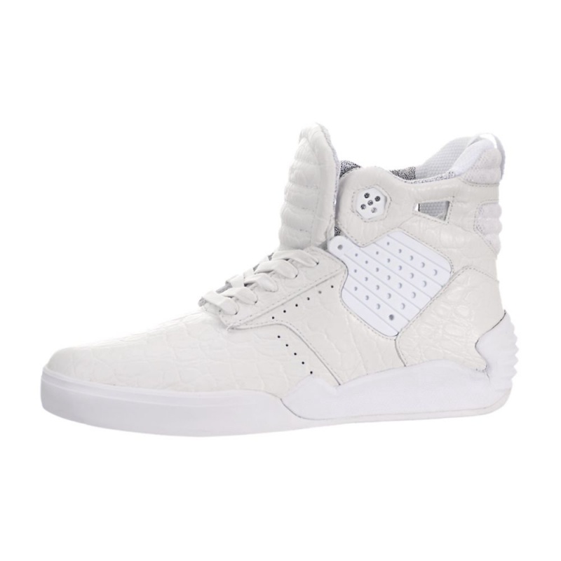 Supra SkyTop IV Visoki Vrhovi Moški Bele | FRACJ8720