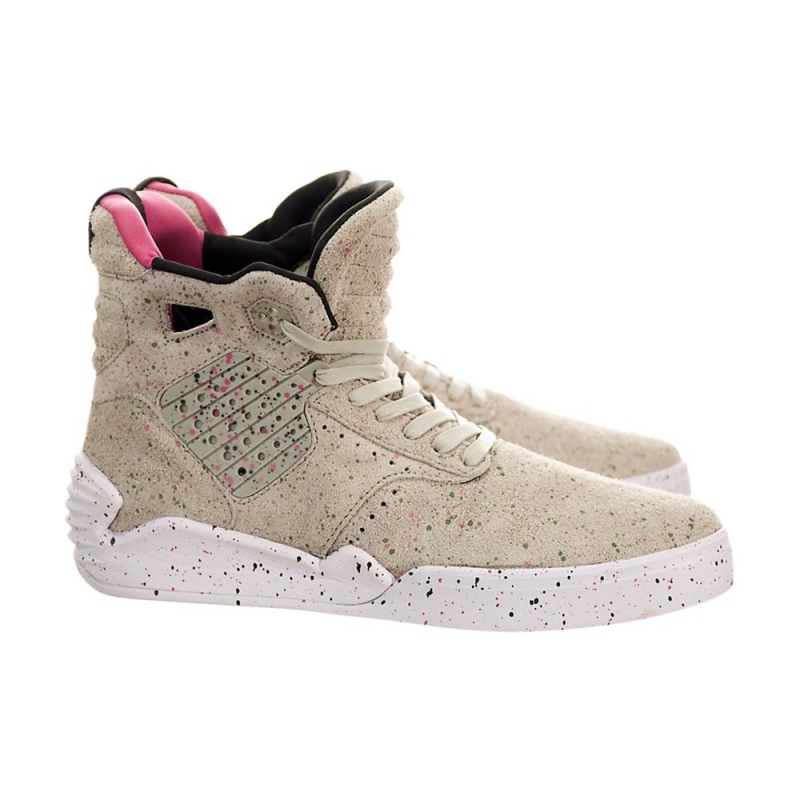 Supra SkyTop IV Visoki Vrhovi Moški Kaki | NIDGH6127