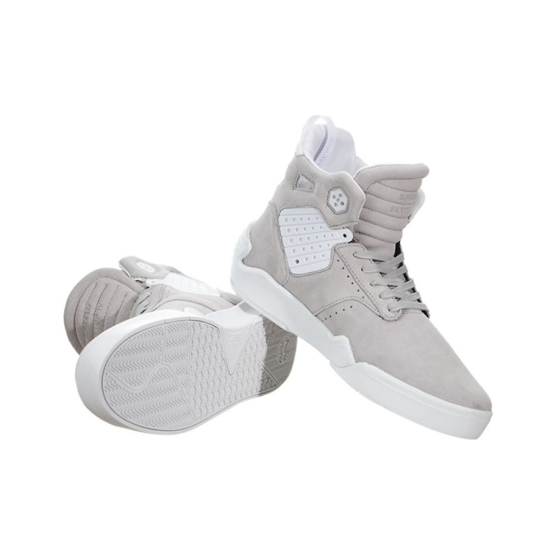 Supra SkyTop IV Visoki Vrhovi Moški Sive | PZFGA6528