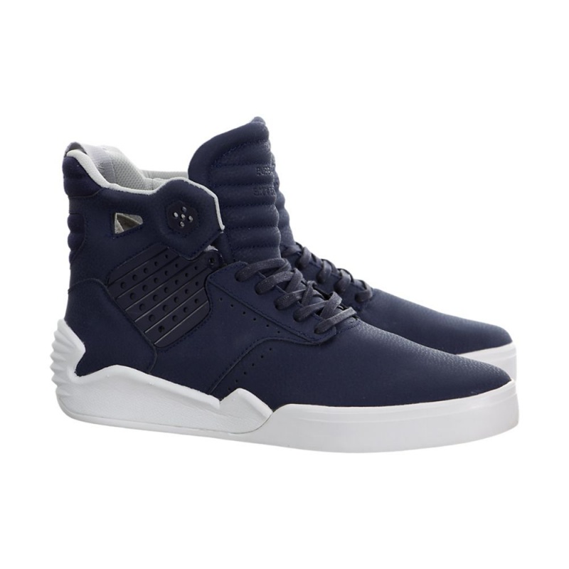 Supra SkyTop IV Visoki Vrhovi Moški Temno Modre | LKZUR3648