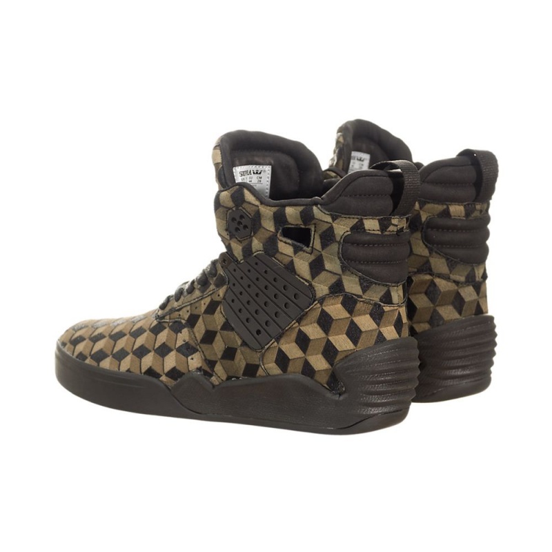 Supra SkyTop IV Visoki Vrhovi Moški Zelene | ARUQM0621