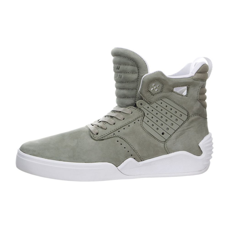 Supra SkyTop IV Visoki Vrhovi Moški Zelene | UKBOX2437