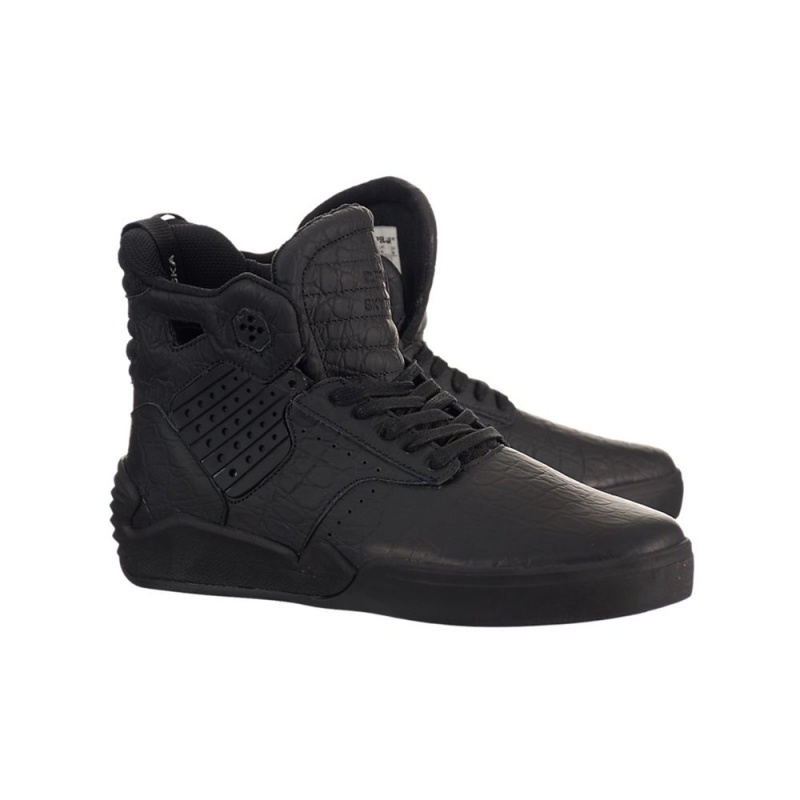 Supra SkyTop IV Visoki Vrhovi Moški Črne | SNCPH6029