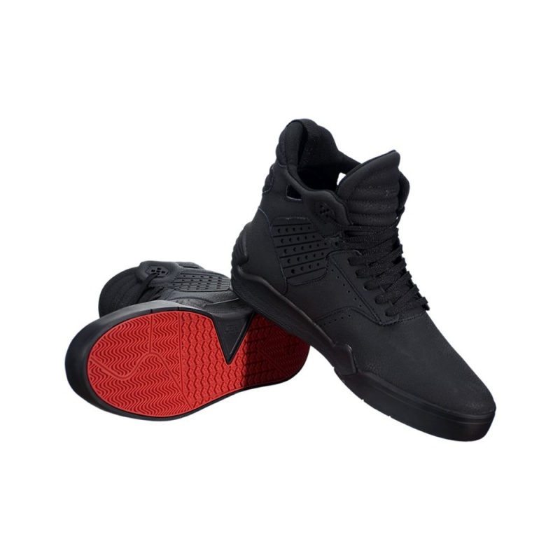 Supra SkyTop IV Visoki Vrhovi Moški Črne | UXQAJ8241