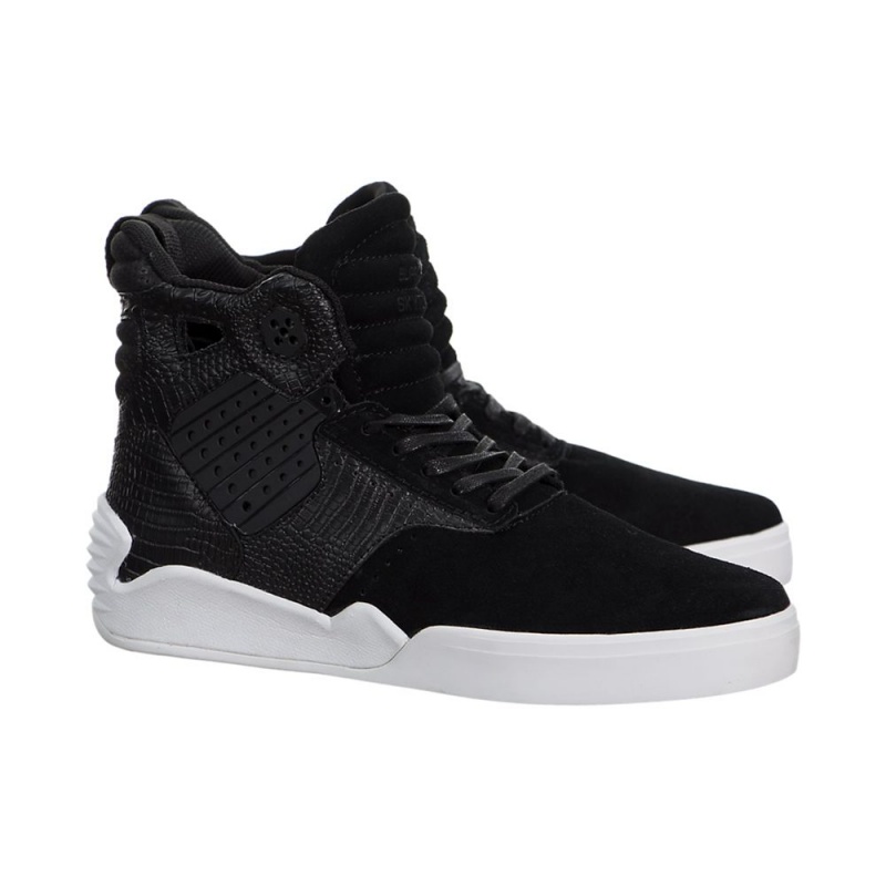 Supra SkyTop IV Visoki Vrhovi Moški Črne | UASVZ4620