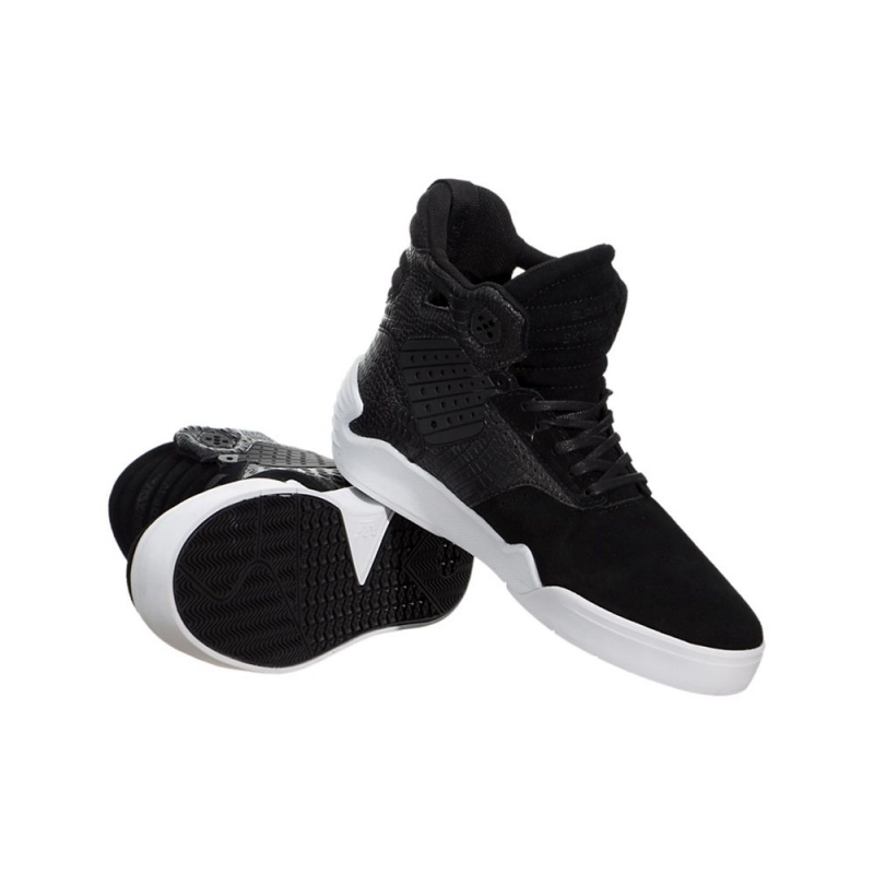 Supra SkyTop IV Visoki Vrhovi Moški Črne | UASVZ4620