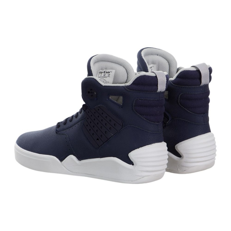 Supra SkyTop IV Visoki Vrhovi Ženski Temno Modre | ZPCVJ7208