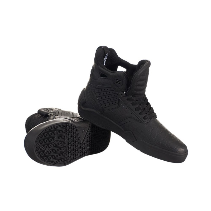 Supra SkyTop IV Visoki Vrhovi Ženski Črne | IVADT3472