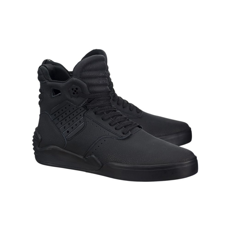 Supra SkyTop IV Visoki Vrhovi Ženski Črne | HRUJM6953