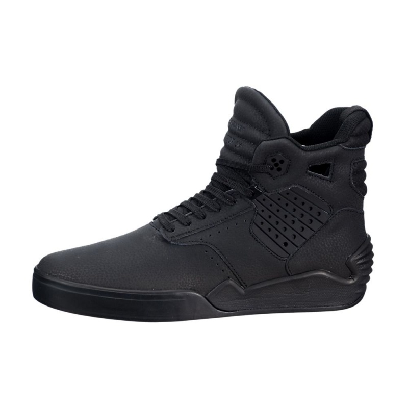 Supra SkyTop IV Visoki Vrhovi Ženski Črne | HRUJM6953