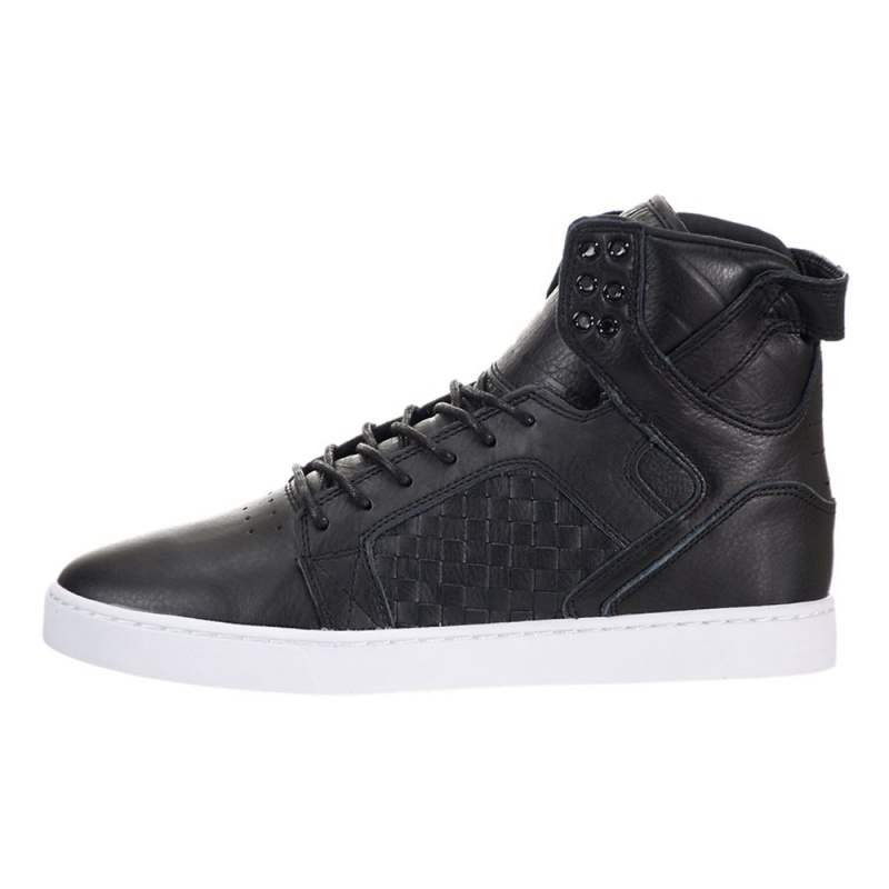 Supra SkyTop LX Visoki Vrhovi Moški Črne | WJZDX2905